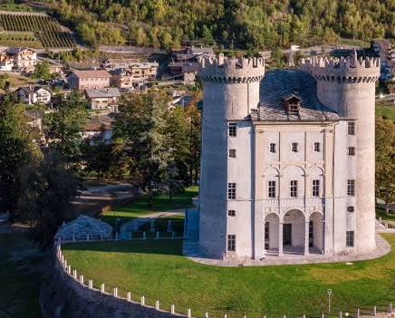 Le vite di Saint-Léger di Aymavilles.